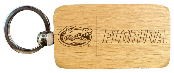 Florida Gators 2.5 x 1-Inch Wooden Keychain Officially Licensed Collegiate Product