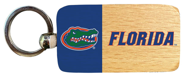 Florida Gators 2.5 x 1-Inch Wooden Keychain Officially Licensed Collegiate Product