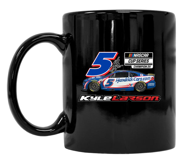 Kyle Larson 2X Champ #5 Nascar Offic. Licensed 12 oz Ceramic Coffee Mug