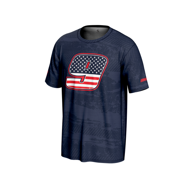 *PRE-ORDER* PATRIOTIC 9 SUBLIMATED TEE