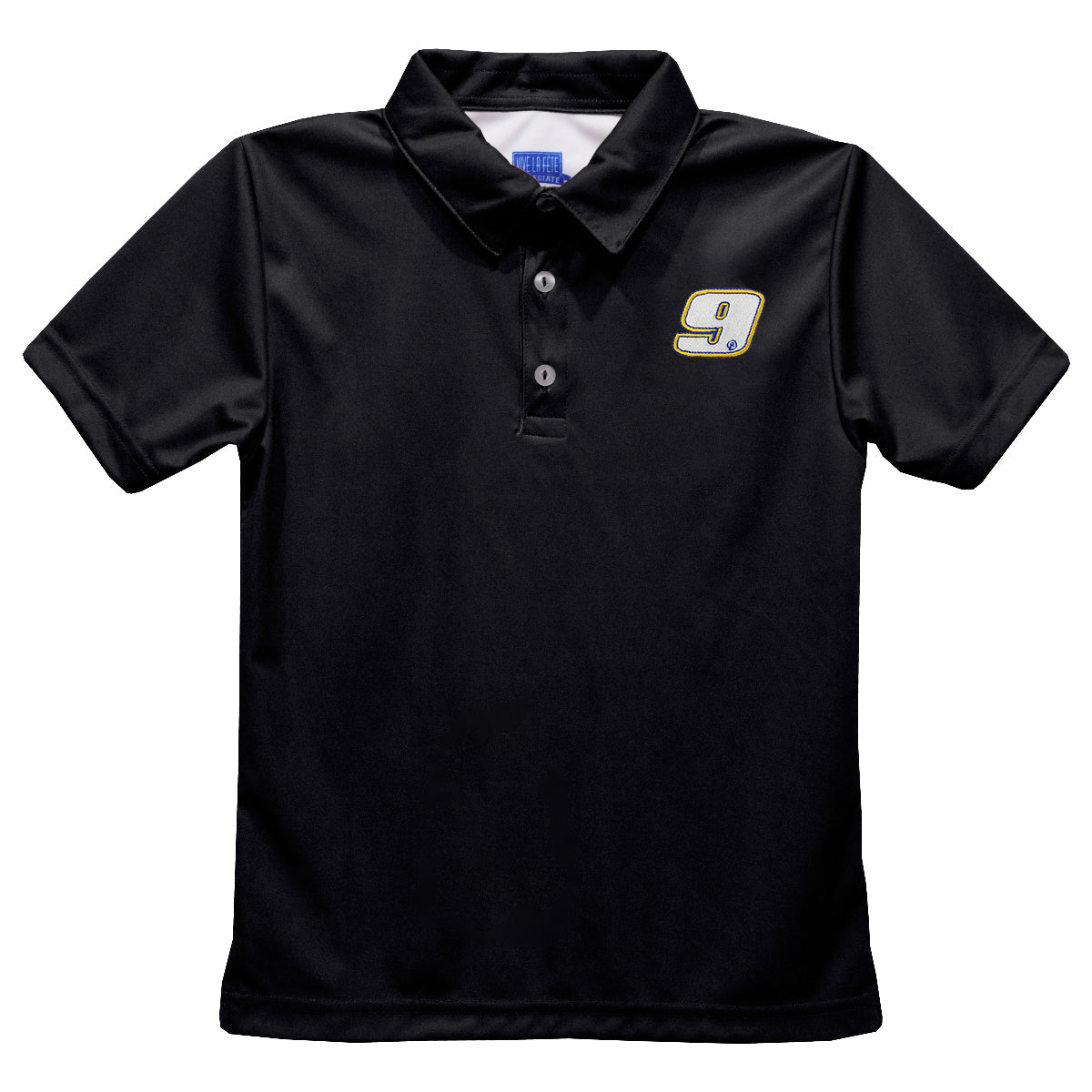 Chase Elliott Vive La Fete Solid Polo - Black