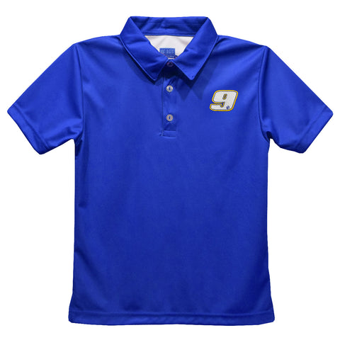 Chase Elliott Vive La Fete Solid Polo - Blue