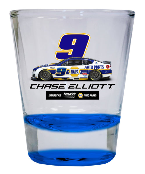 Chase Elliott - NAPA #9 Nascar Offic. Licensed 2 oz Round Shot Glass