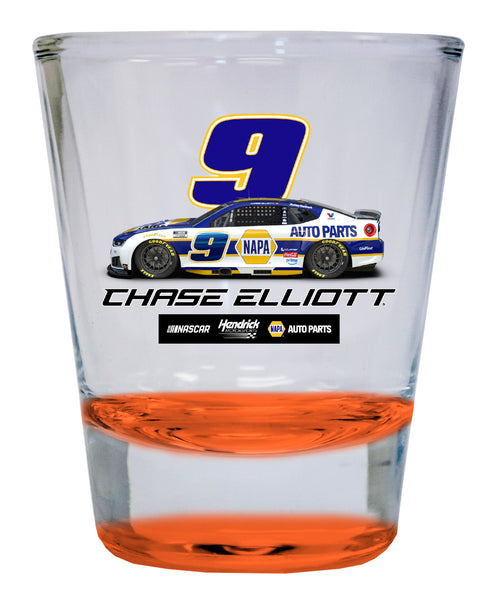 Chase Elliott - NAPA #9 Nascar Offic. Licensed 2 oz Round Shot Glass