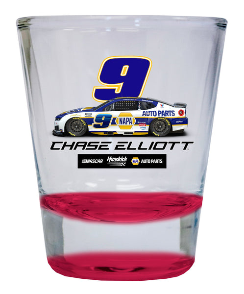 Chase Elliott - NAPA #9 Nascar Offic. Licensed 2 oz Round Shot Glass