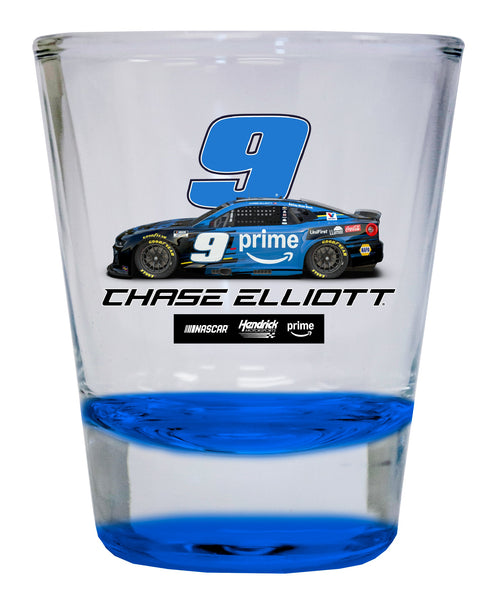 Chase Elliott #9 Nascar Offic. Licensed 2 oz Round Shot Glass