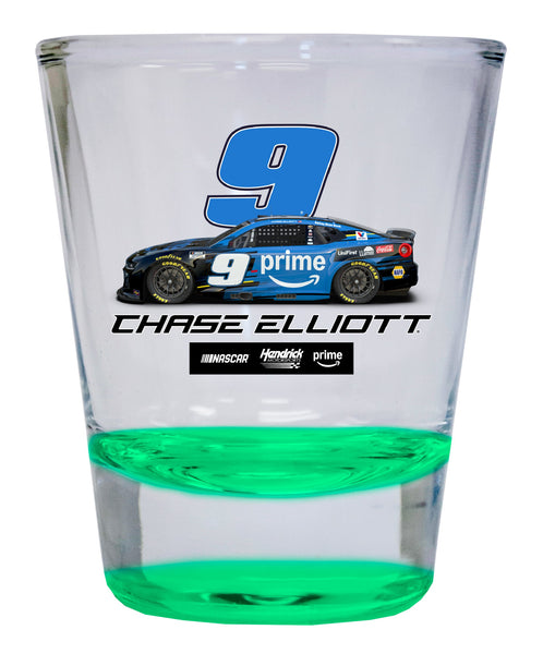 Chase Elliott #9 Nascar Offic. Licensed 2 oz Round Shot Glass