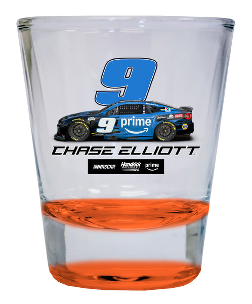 Chase Elliott #9 Nascar Offic. Licensed 2 oz Round Shot Glass