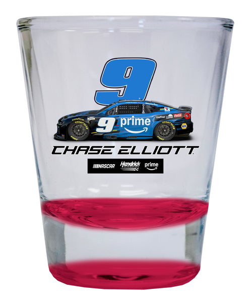 Chase Elliott #9 Nascar Offic. Licensed 2 oz Round Shot Glass