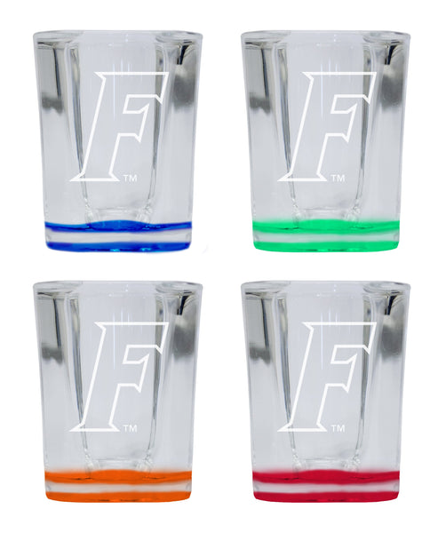 Florida Gators 2 Ounce Engraved Shot Glass Square Officially Licensed Collegiate Product