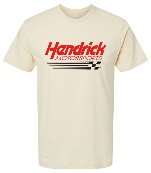 Hendrick Motorsports # Nascar Offic. LIC. Unisex Cotton Crew Neck T-Shirt - Large Front Paint Design
