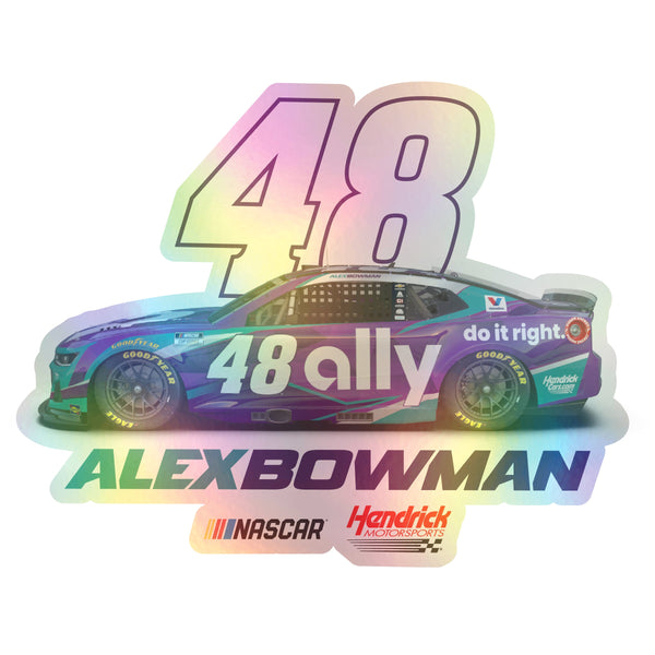 Alex Bowman #48 Nascar Offic. Lic. Decorative Magnet/Sticker