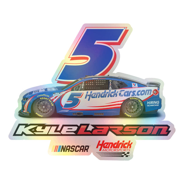 Kyle Larson - Hendricks Cars.com Nascar Offic. Lic. Decorative Magnet/Sticker
