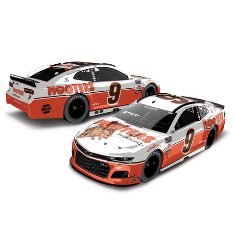 2021 HOOTERS THROWBACK COLOR CROMADO 1:24 Die-Cast