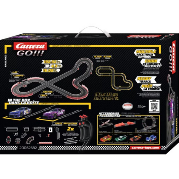 TALLADEGA COMPETITION CARRERA GO!!! SLOT CAR SET