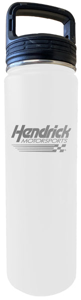 Hendrick Motorsports Nascar Offic. LIC. 24 oz Engraved Insulated Stainless Steel Tumbler Water Bottle with Screw on Lid