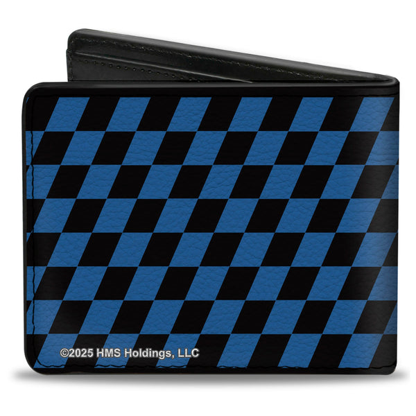 Bi-Fold Wallet - CHASE ELLIOTT #9 PRIME Logo Checker Black/White/Blue