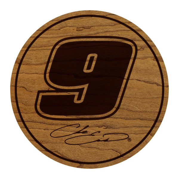 Chase Elliott #9 Wooden Coaster