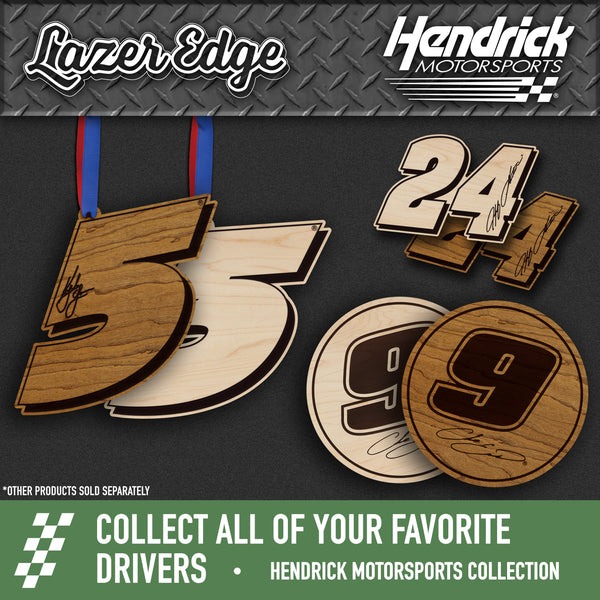 Chase Elliott #9 Wooden Coaster 4-Pack