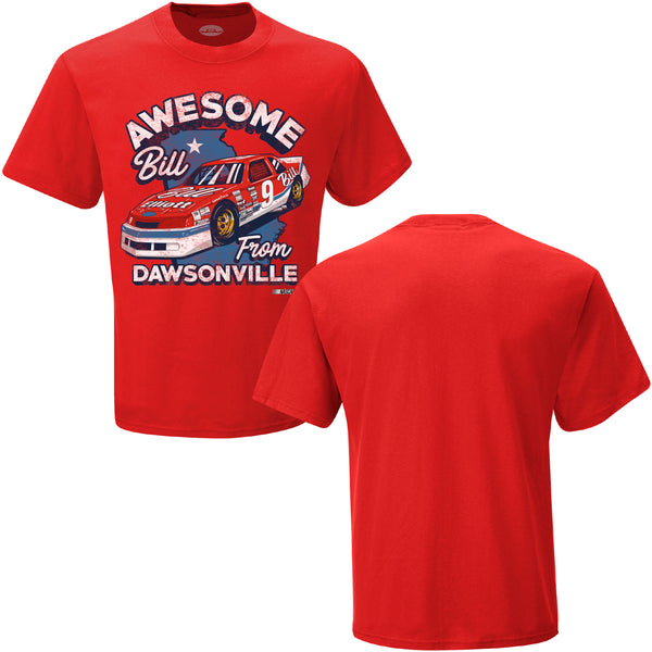 RED AWESOME BILL TEE