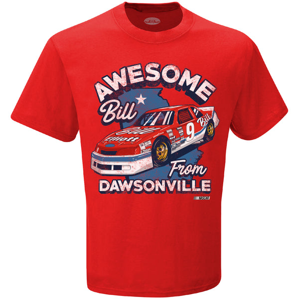 RED AWESOME BILL TEE