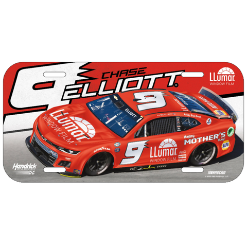 2023 PLASTIC THROWBACK LICENSE PLATE
