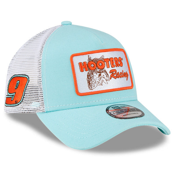 GORRA TRUCKER HOOTERS NEW ERA 9FORTY AZUL 