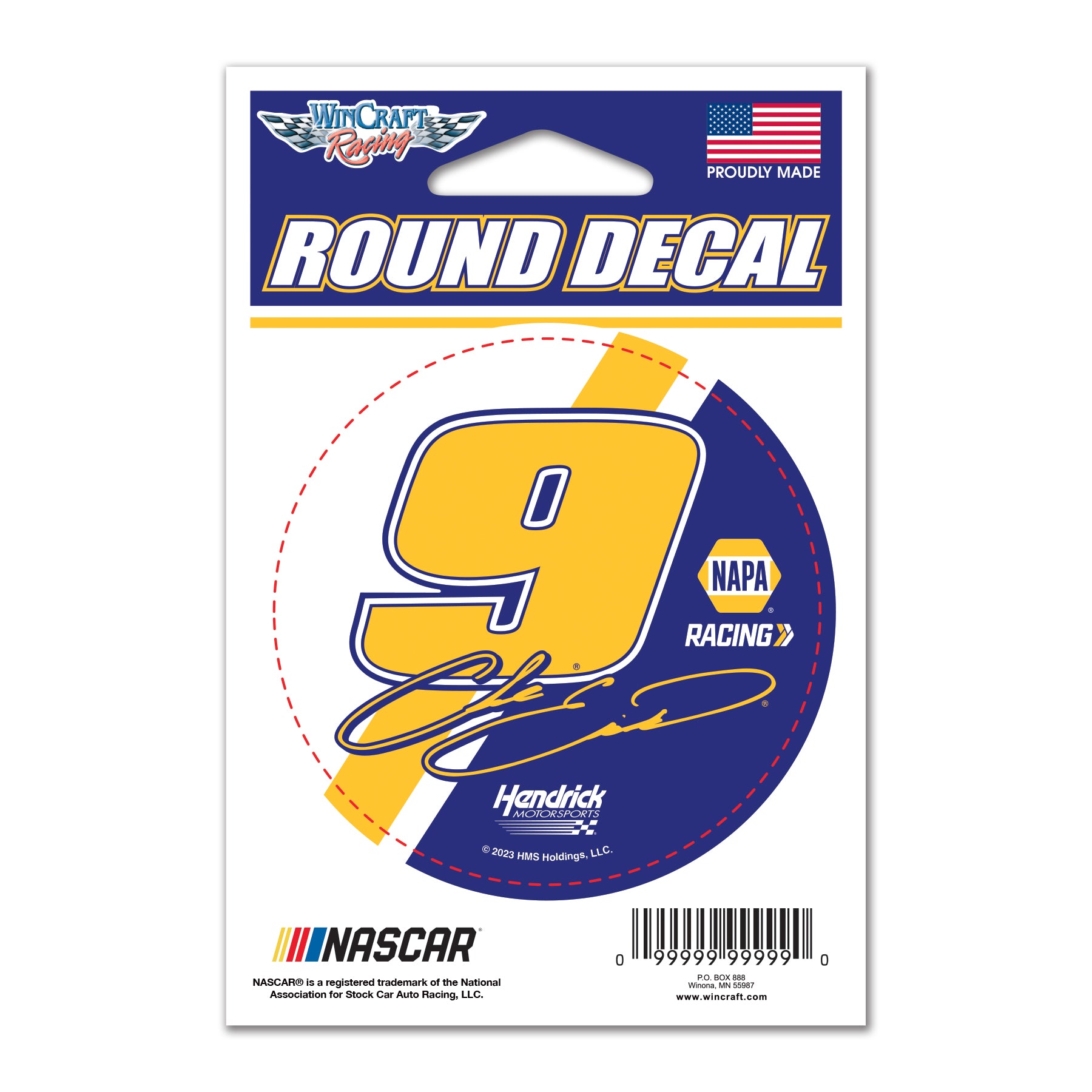 ROUND NAPA DECAL
