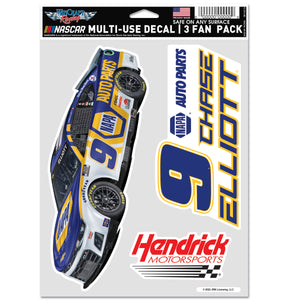 THREE PACK NAPA DECALS