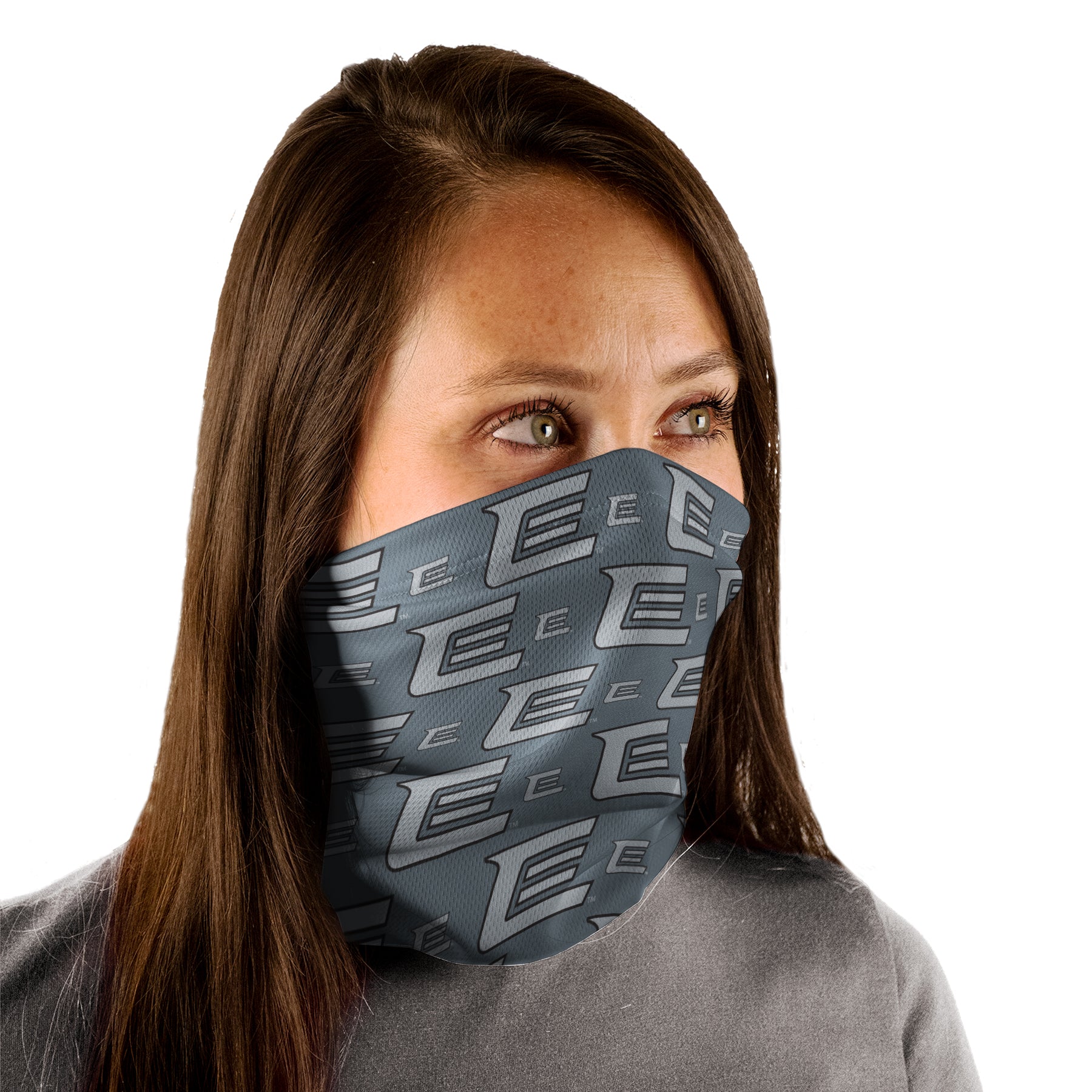 GREY ADULT FACE WRAP UPF 30