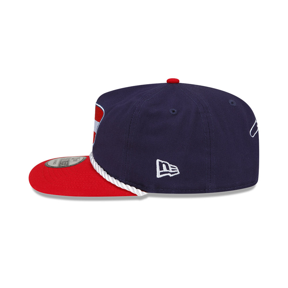 BLUE RED GEORGIA 9 NEW ERA GOLFER HAT Chase Elliott Store