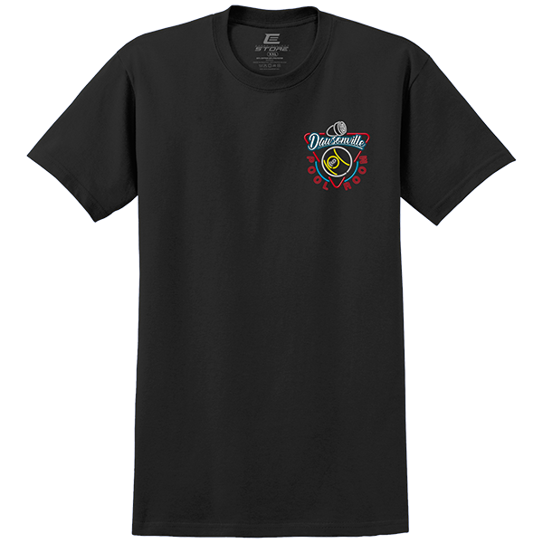 BLACK DAWSONVILLE POOL ROOM TEE