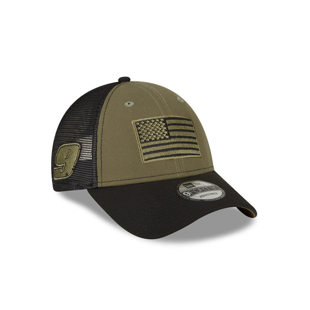 MILITARY NEW ERA 9FORTY TRUCKER HAT – Chase Elliott Store