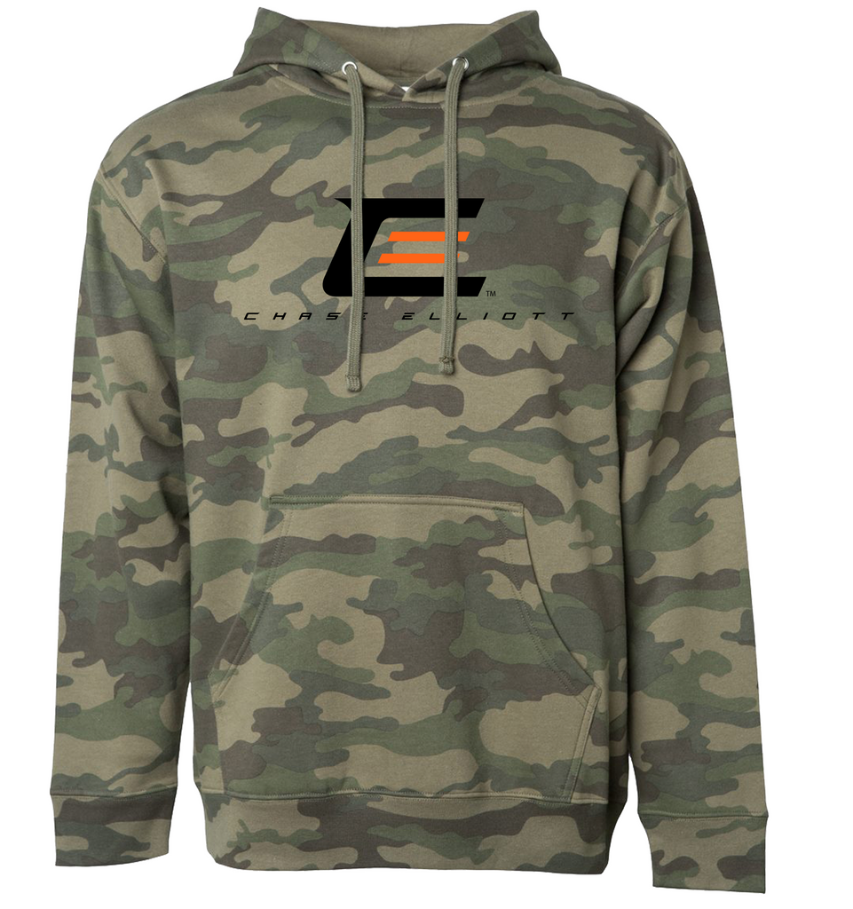 GREEN CAMO HOODIE