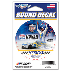 14TH DOVER WIN DECAL