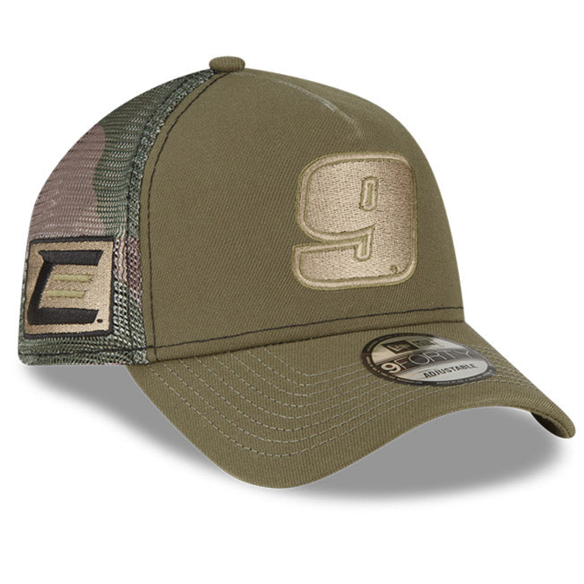 9 MILITARY NEW ERA 9FORTY TRUCKER HAT