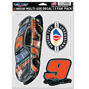 2023 THREE PACK HOOTERS DECALS