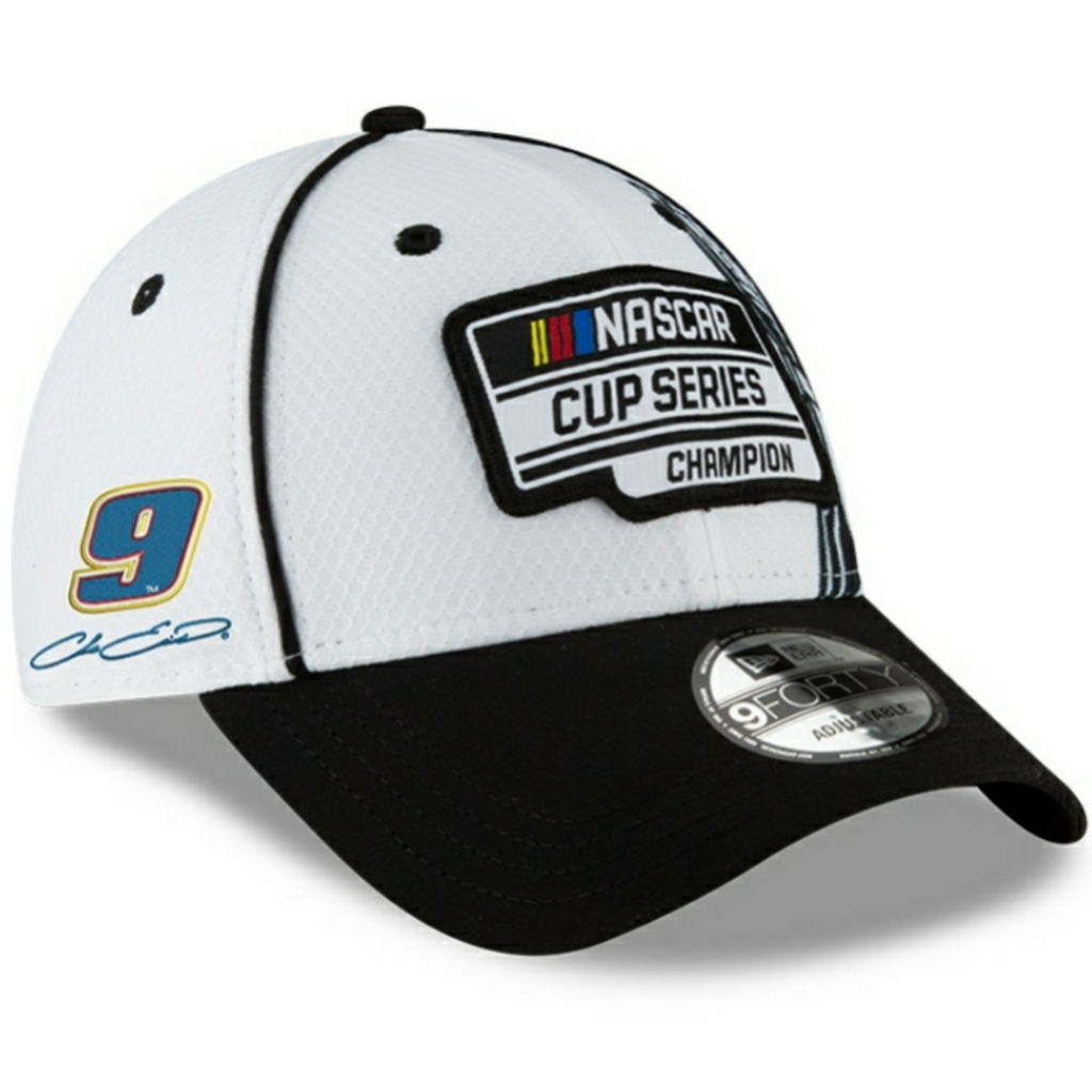 OFFICIAL 2020 NASCAR CUP SERIES CHAMPION NEW ERA 9FORTY HAT Chase Elliott Store
