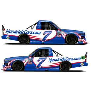 2022 HENDRICKCARS.COM BRISTOL TRUCK **AUTOGRAFADO** ESTÁNDAR **VERSIÓN DE CARRERA** 1:24 Die-Cast