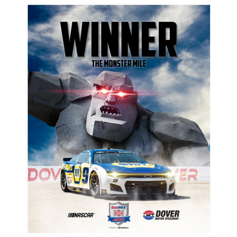 DOVER **AUTOGRAPHED** WIN POSTER
